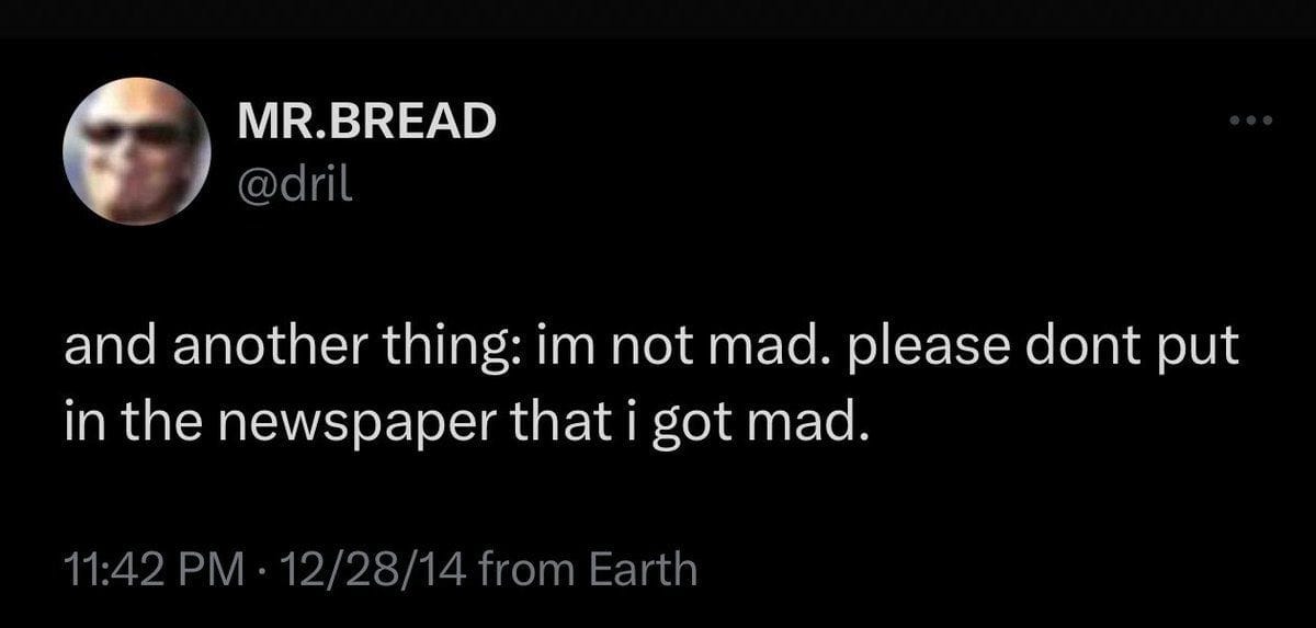 Hangman Page just did a Dril tweet as a promo. Top five on ...