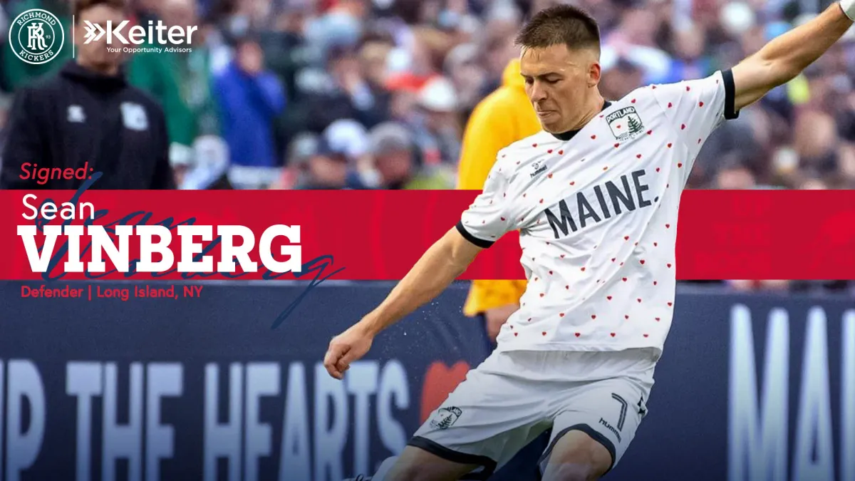 Sean Vinberg Joins Richmond Kickers Post feature image