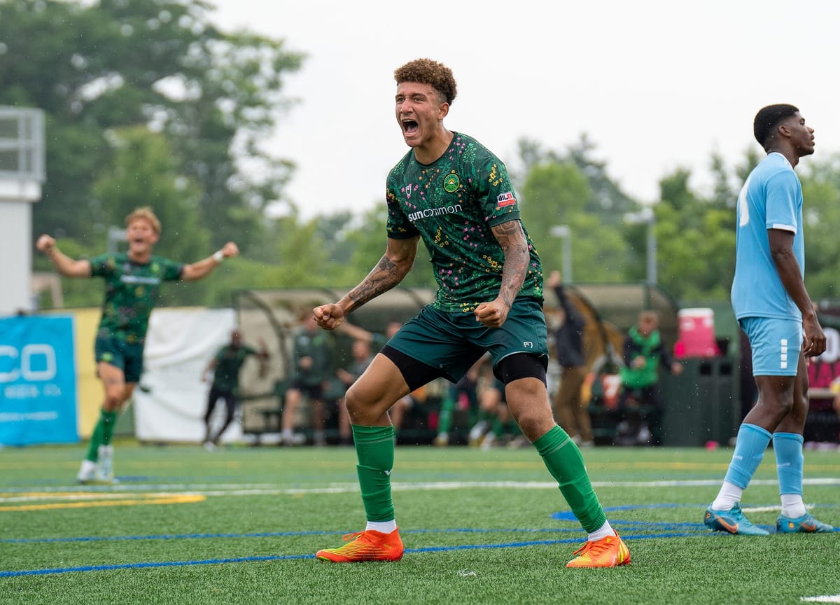 Former Vermont Green FC Defender Nate Jones Invited to 2023 College Showcase Post feature image