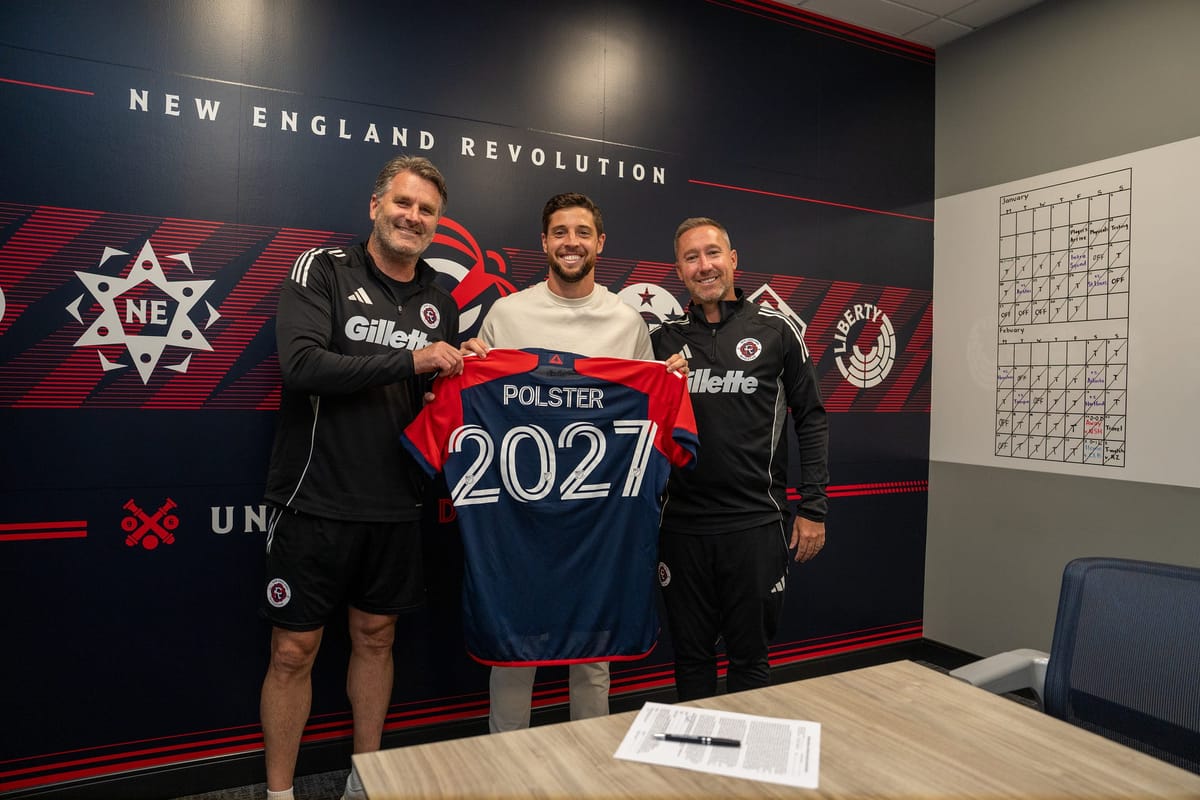 Revolution Players Happy Matt Polster Signed Contract Extension Post feature image