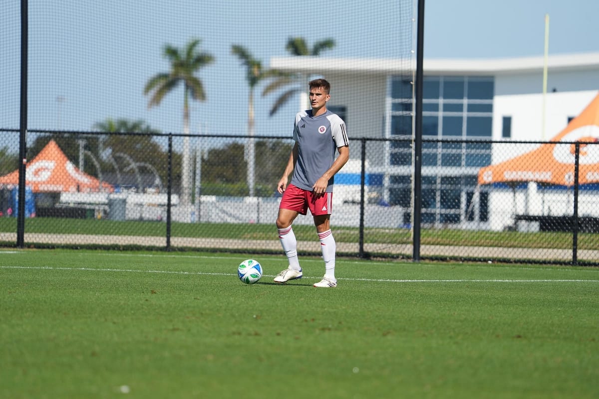 New England Revolution Sign Keegan Hughes Post feature image