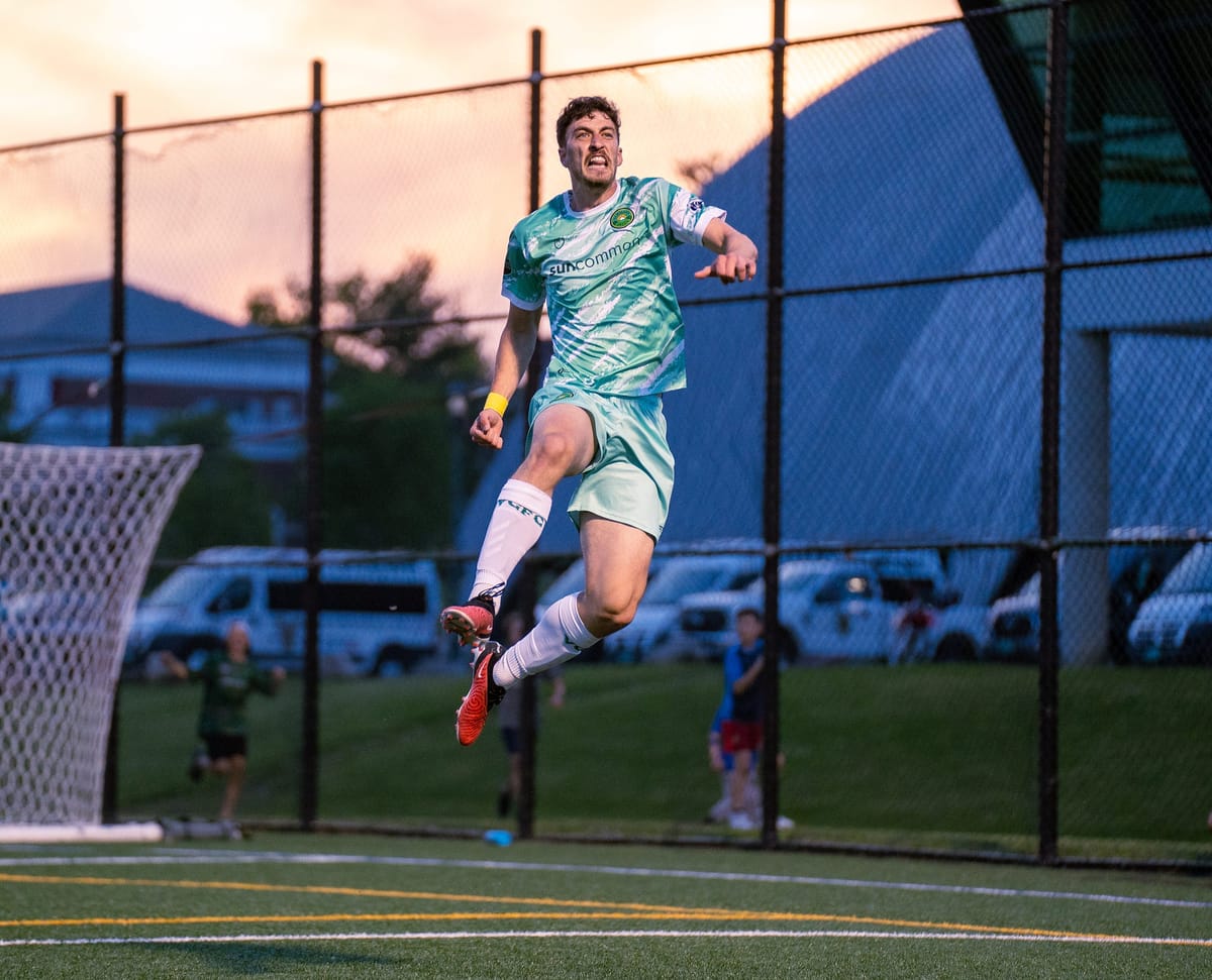 Yaniv Bazini Becomes Vermont Green FC All-Time Leading Goalscorer Post feature image