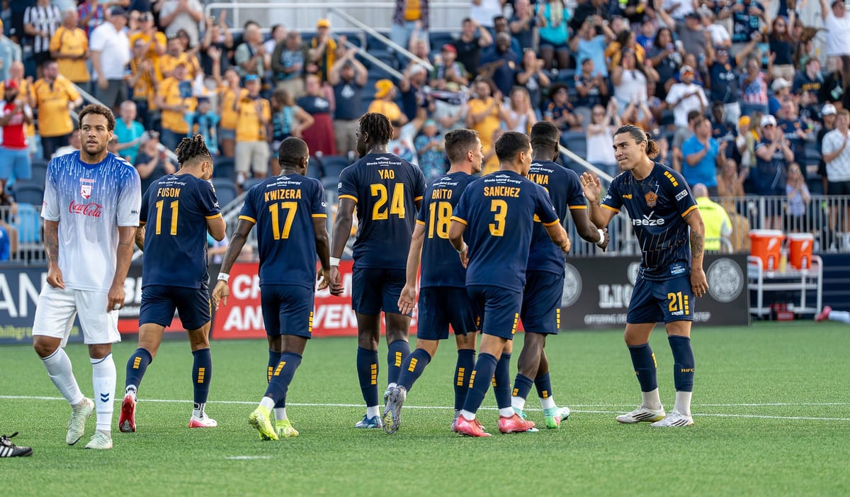 Rhode Island FC Remain Undefeated Against Birmingham Legion Post feature image