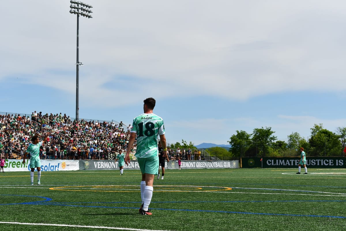 Vermont Green FC 2024 Home Opener Spoiled By Draw Post feature image