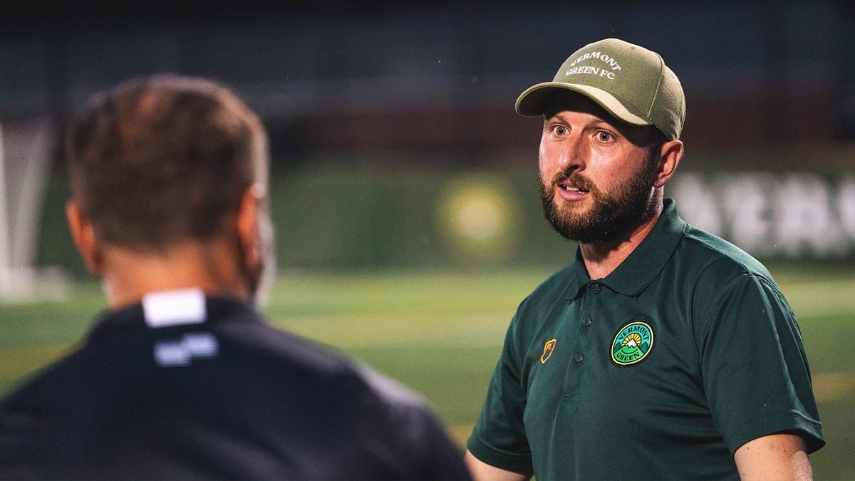Vermont Green FC News: Legend Returns to Burlington, Chris Taylor Names Staff, & More Updates Post feature image