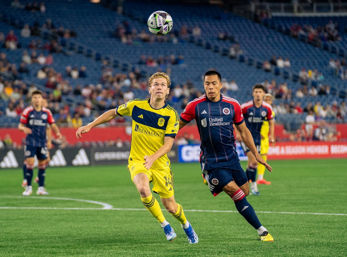 Match Discussion Thread: New England Revolution vs Nashville SC Post feature image