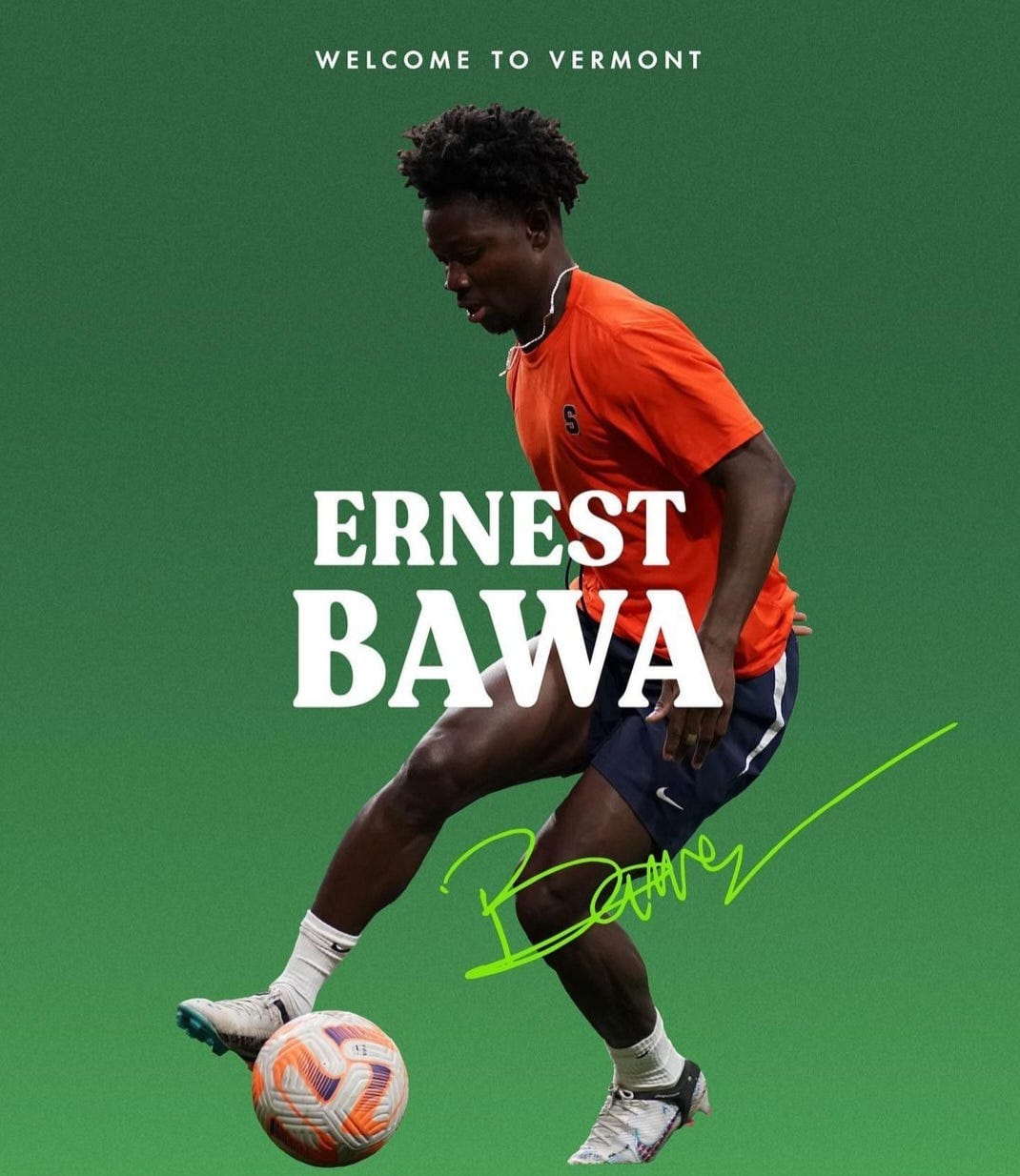 Vermont Green FC Signs 2022 National Champion Post feature image