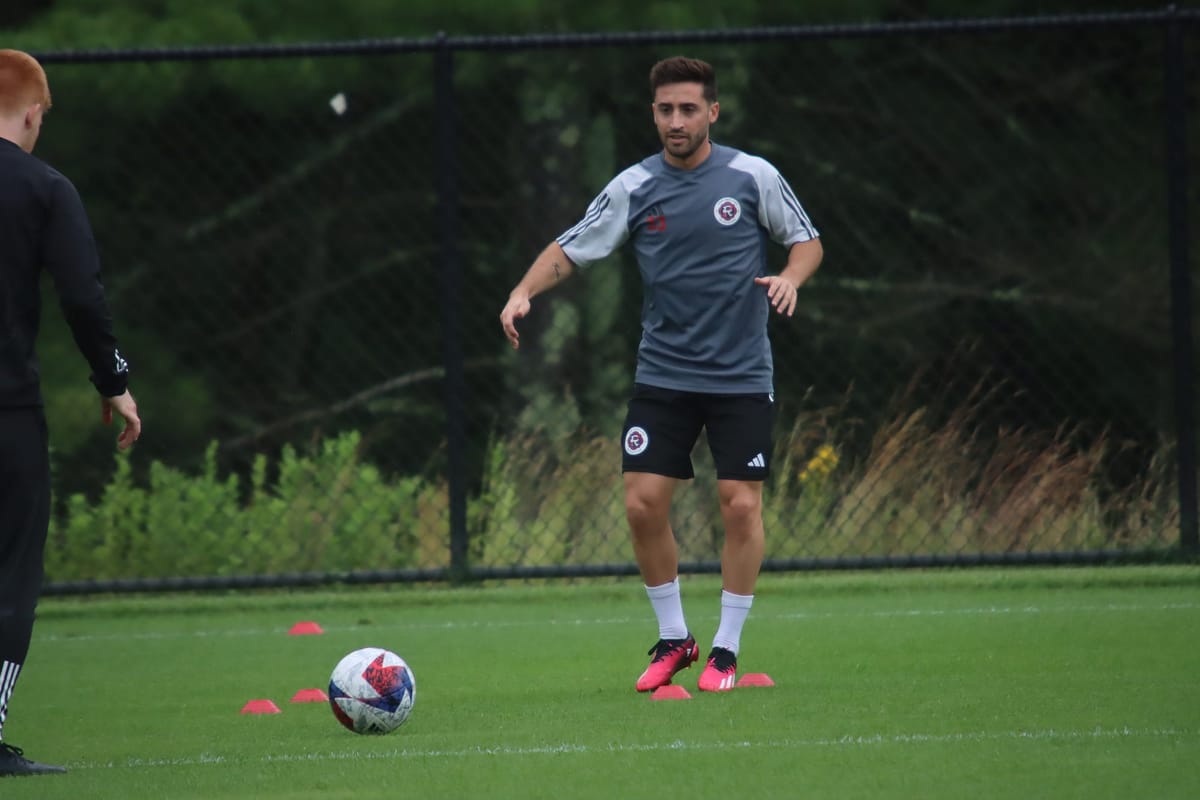 Scenes from Tuesday's Revs Practice - Jun 27, 2023 Post feature image