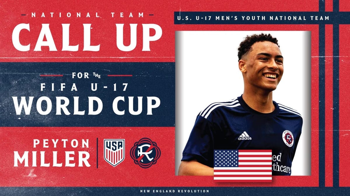 Peyton Miller Named to U.S. U-17 World Cup Roster Post feature image