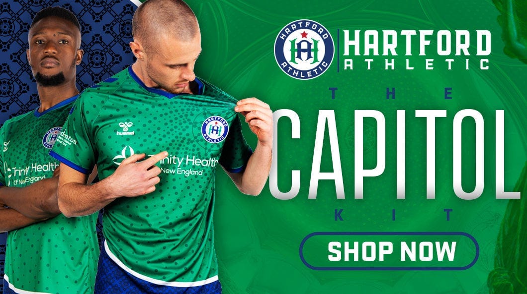 Breaking: Hartford Athletic Unveil 2023 Home Jersey Post feature image