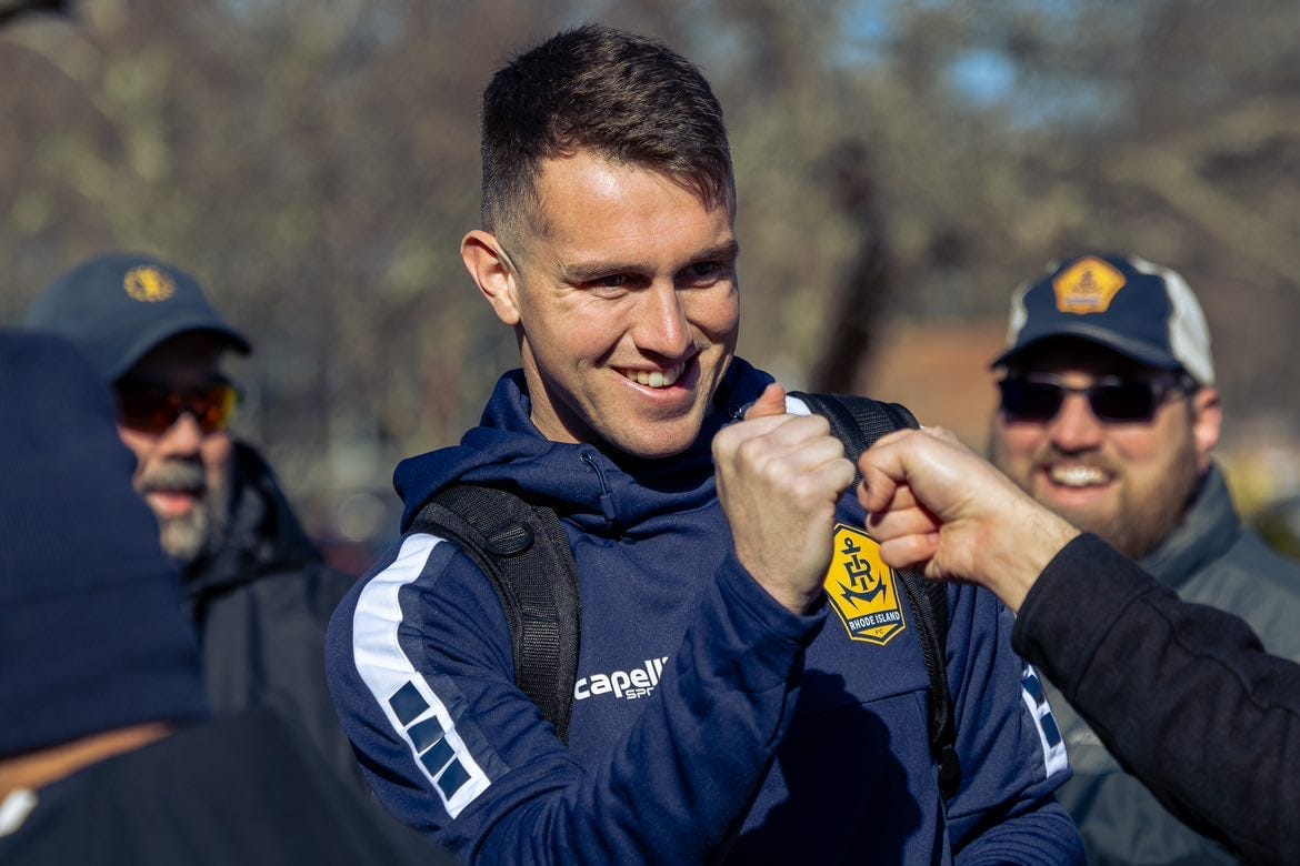 Conor McGlynn Gets "Fresh Start" With Rhode Island FC Post feature image