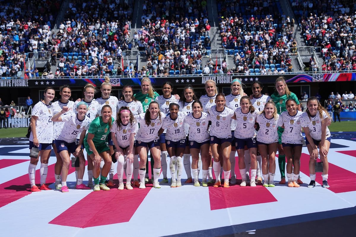 Recap: USWNT 2 - Wales 0 Post feature image