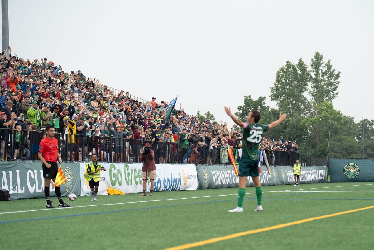 Vermont Green FC Named 2023 USL League Two Organization of the Year Post feature image