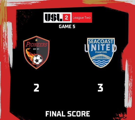 Marco dos Santos' Masterclass Puts Seacoast United Top of Table  Post feature image