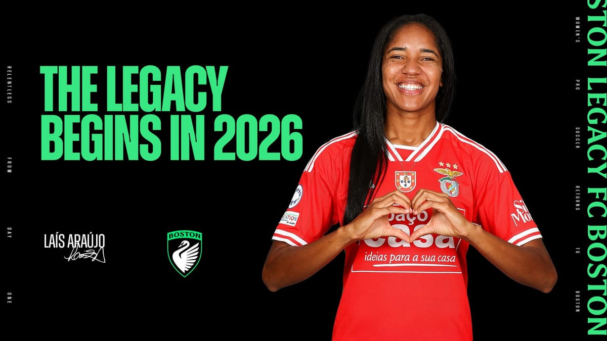 Boston Legacy Signs Benfica Midfielder Post feature image