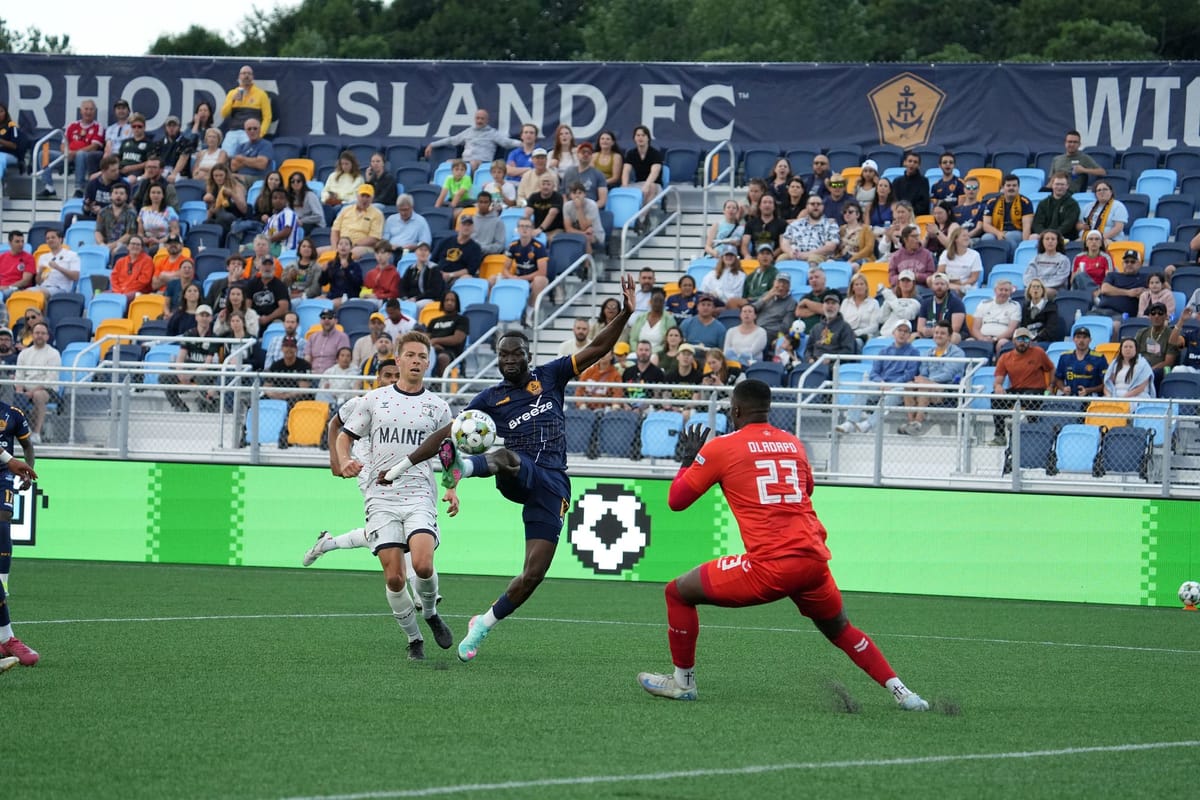 Rhode Island FC Dominates Portland Hearts of Pine in Jägermeister Cup Post feature image