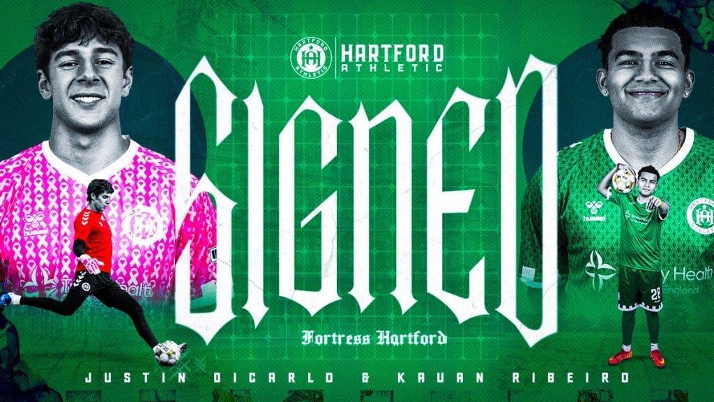 Hartford Athletic Add Two Players on Academy Contracts Post feature image