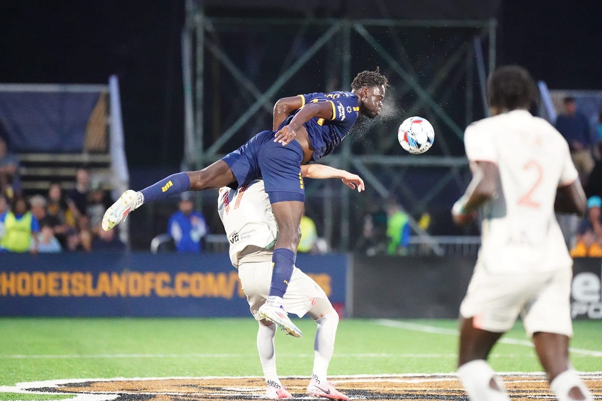 Rhode Island FC Draw One Match Closer to USL Draw Record  Post feature image