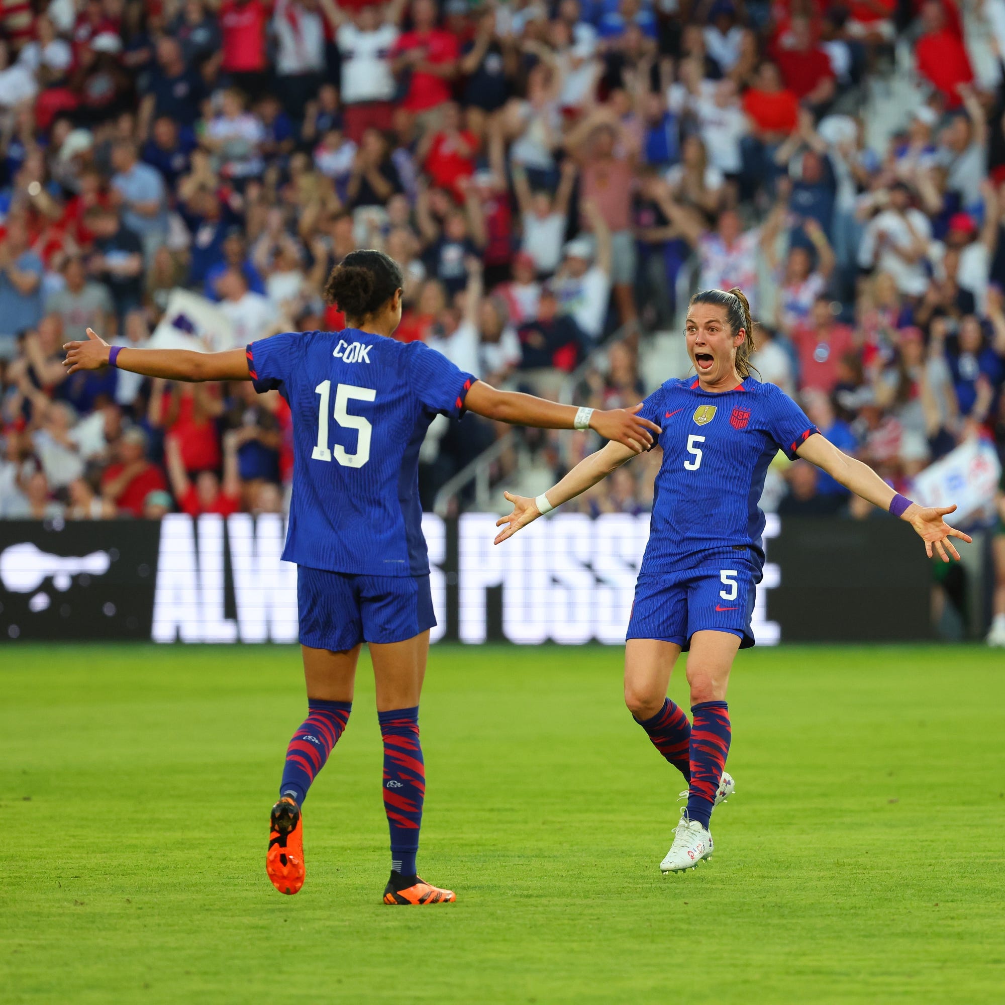 USWNT Pick Up 1-0 Win Over Ireland As They Continue Final Prep For World Cup Post image