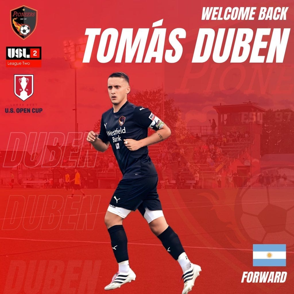 Duben Returns for Third Season With Western Mass Pioneers Post image