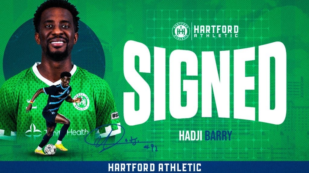 Hartford Athletic Sign Former USL MVP Hadji Barry Post image