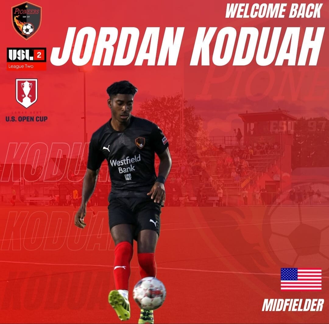 Jordan Koduah Returns To Western Mass Pioneers Post image