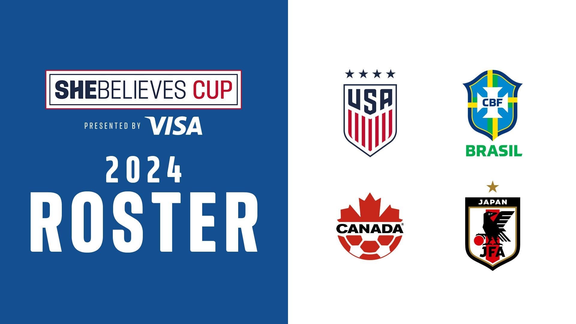 USWNT Releases 2024 SheBelieves Cup Roster Post image