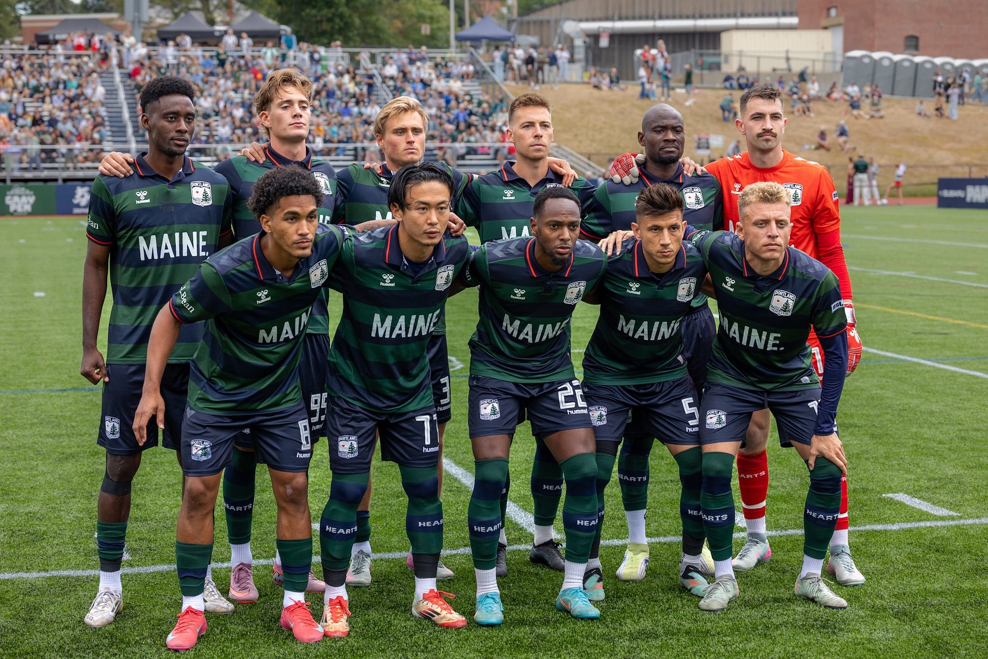Portland Hearts of Pine Have Five Players Named to USL Team of The Week Post image