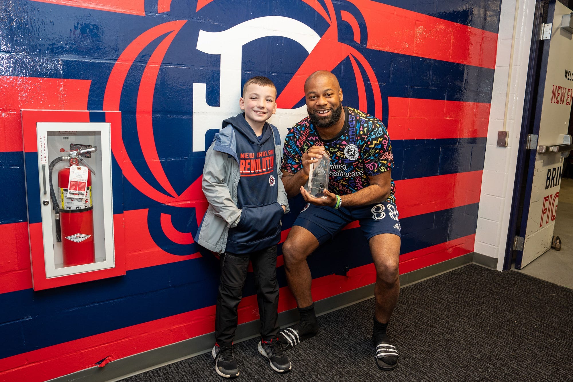 New England Revolution, Make-A-Wish Help Owen Coole Have Best Day of His Life Post image