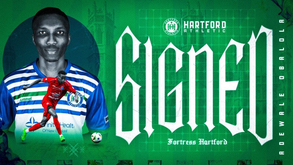 Hartford Athletic Add Forward Adewale Obalola Post image