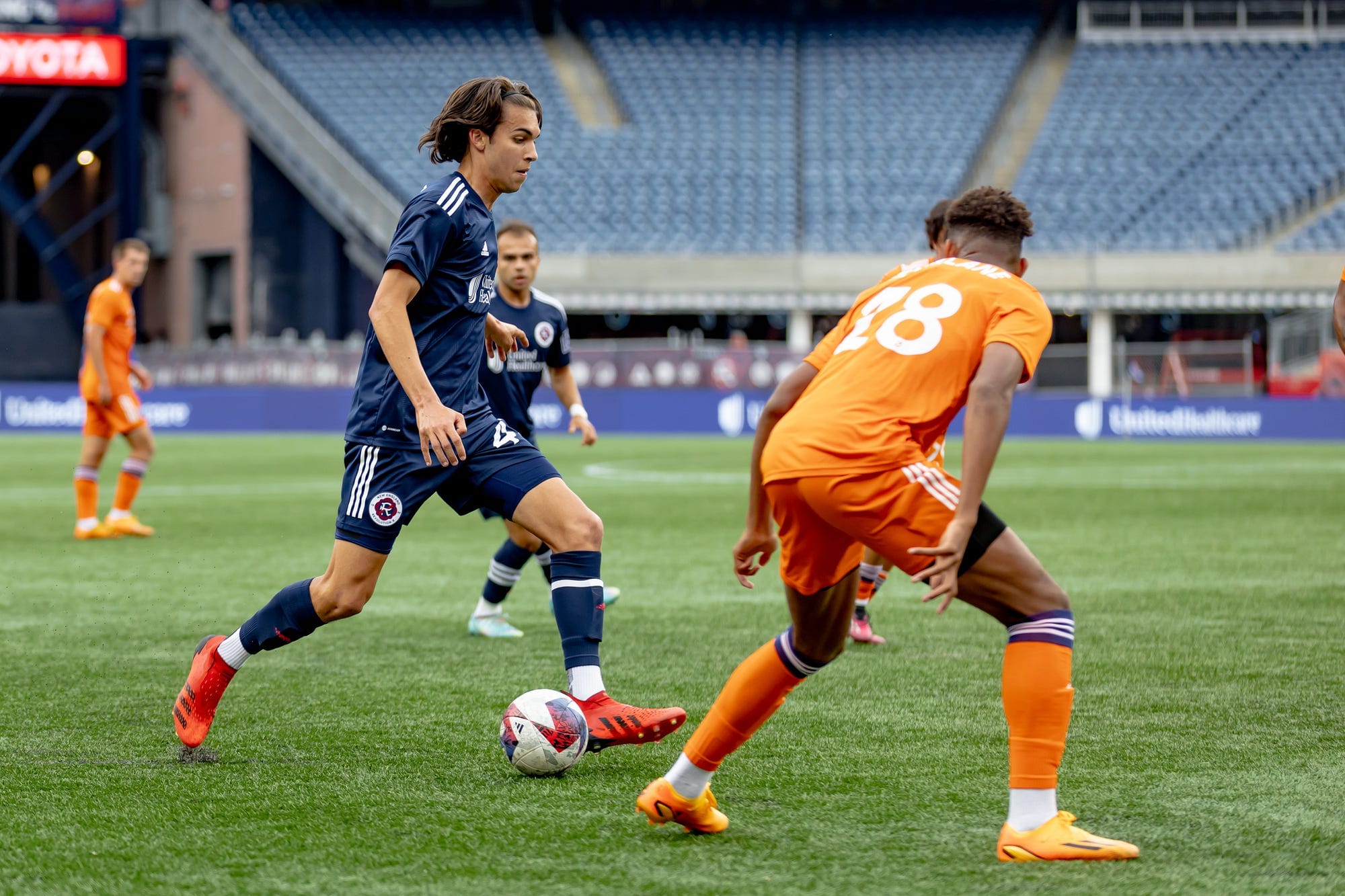 Santiago Suarez Looks to Trade Revs II For First Team Post image