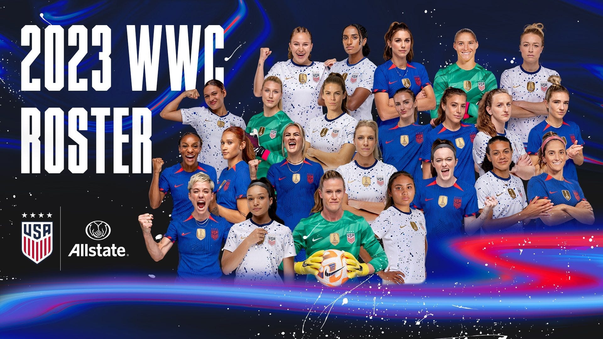 USWNT Announces 2023 World Cup Roster Post image