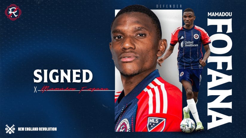Weekly Roundup: Revs Sign Fofana, Inch Closer to Krupskyi Deal Post image