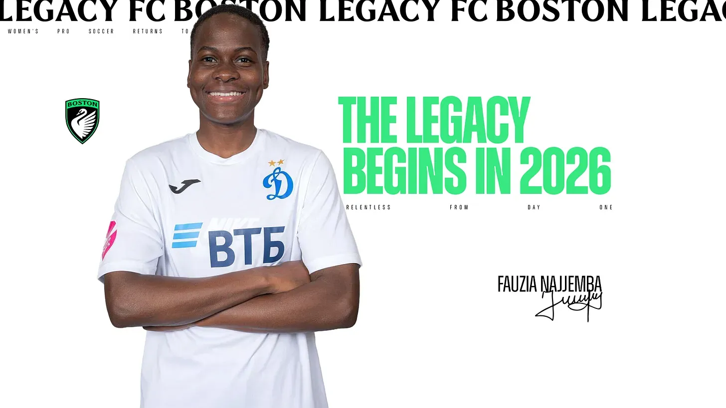 Boston Legacy FC Signs Ugandan Striker Post feature image