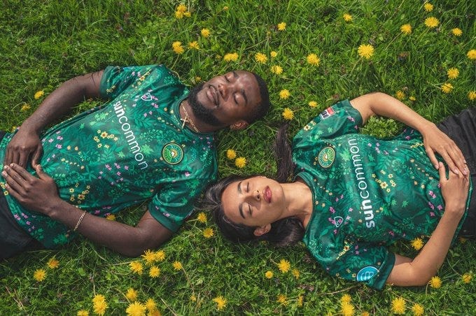 Vermont Green FC Unveil 2023 Home Kit Post feature image