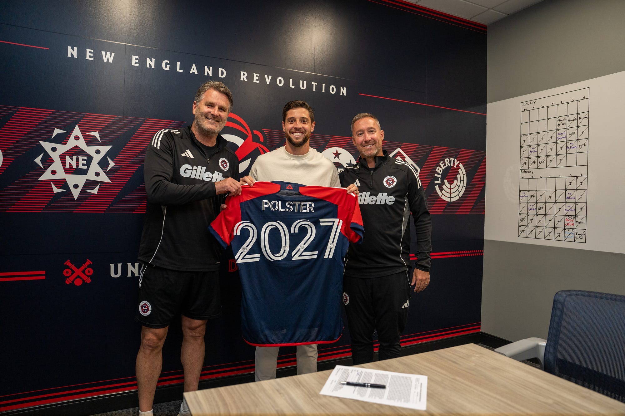 Revolution Players Happy Matt Polster Signed Contract Extension Post feature image